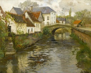 Small town near La Panne